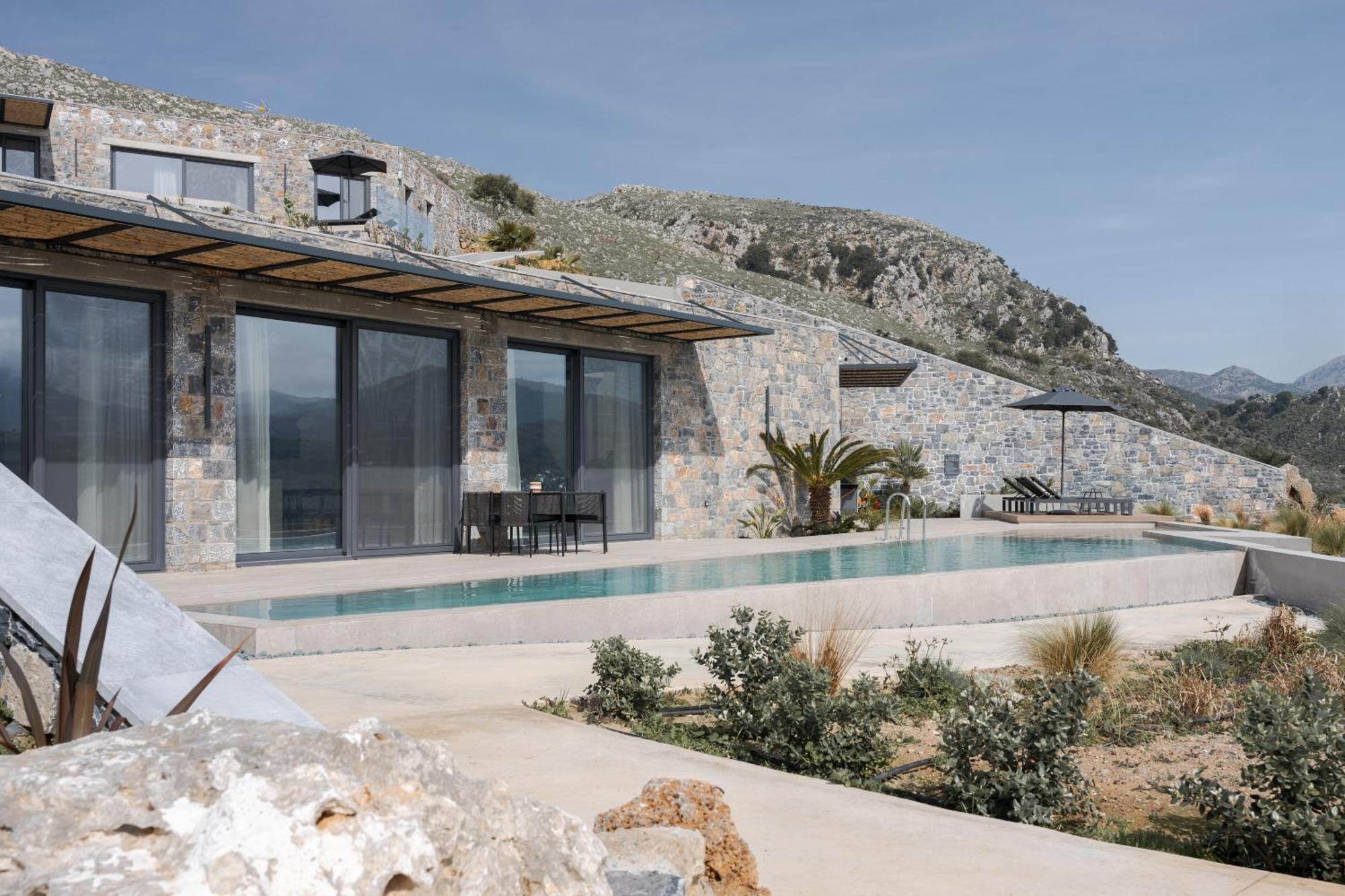 Neromai Cave Luxury Villas Koxaré Camera foto