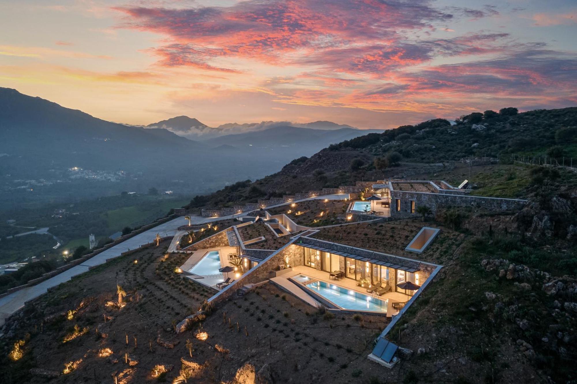 Neromai Cave Luxury Villas Koxaré Esterno foto